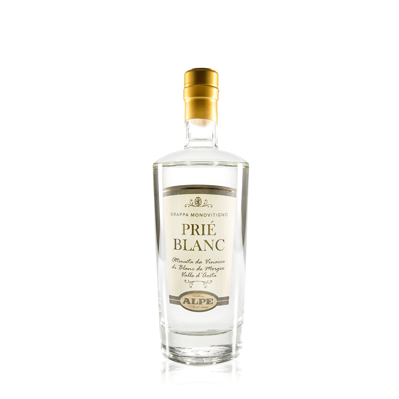 Grappa Monovitigno Prié Blanc